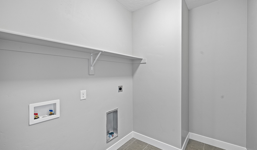 Laundry Room of the Helena floor plan