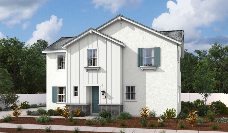 Elevation C of the Newman floor plan