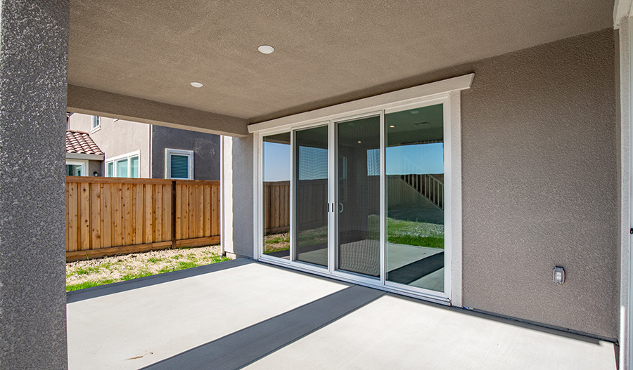 Patio of the Hemingway floor plan