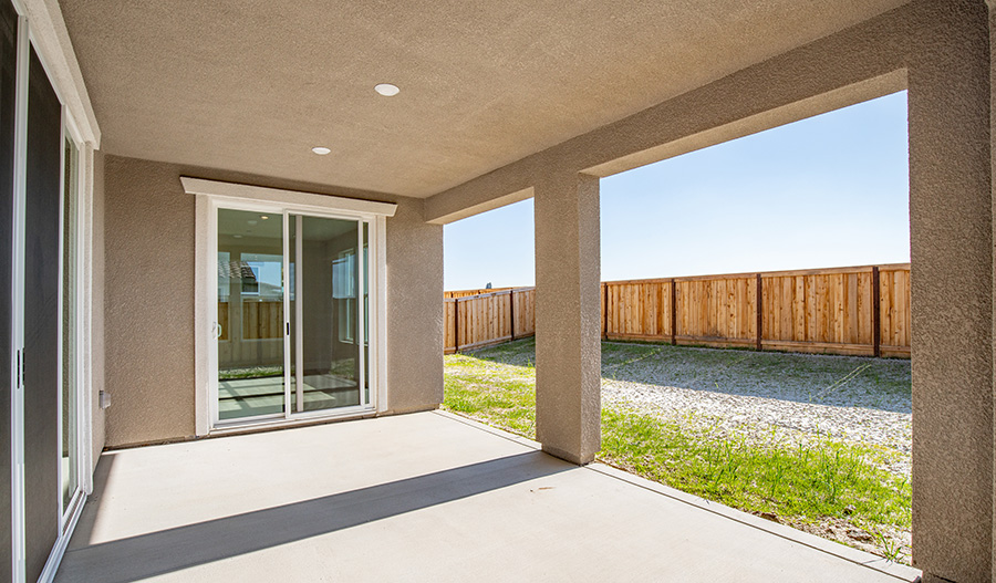Patio of the Hemingway floor plan