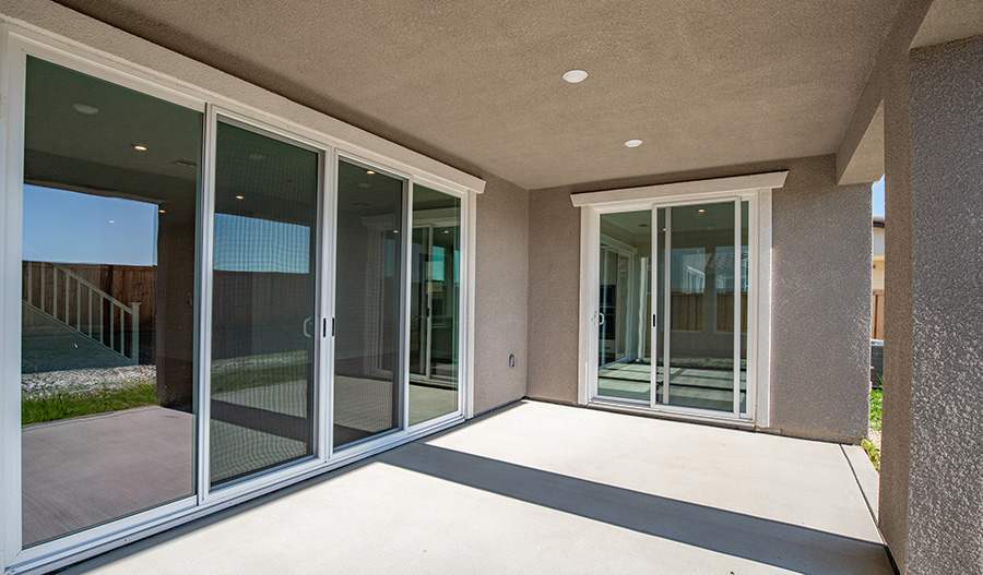 Patio of the Hemingway floor plan