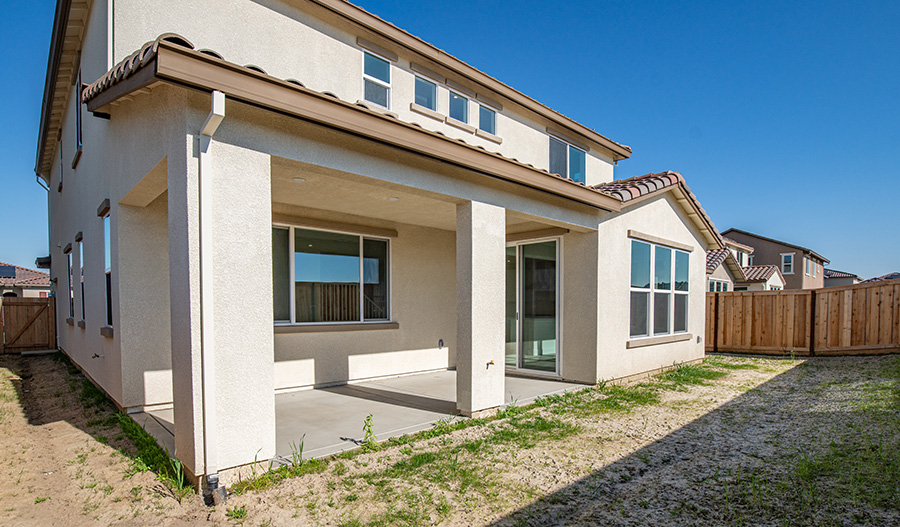 Rear Exterior of the Seth floor plan