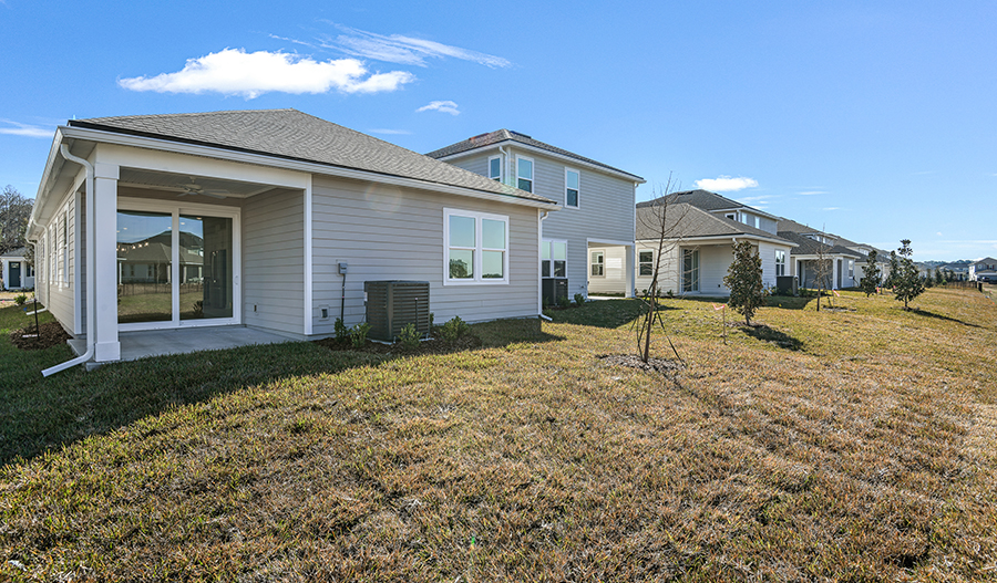 Rear Exterior of the Fraser floor plan