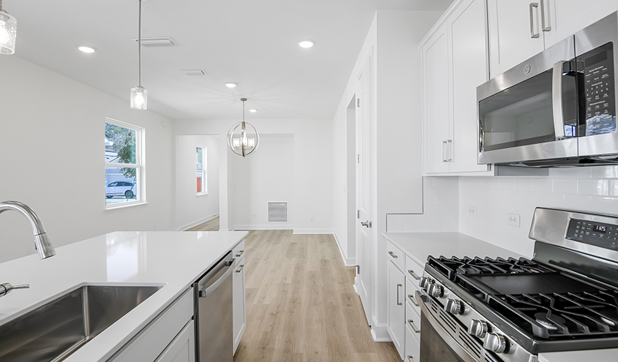 Kitchen of the Fraser floor plan