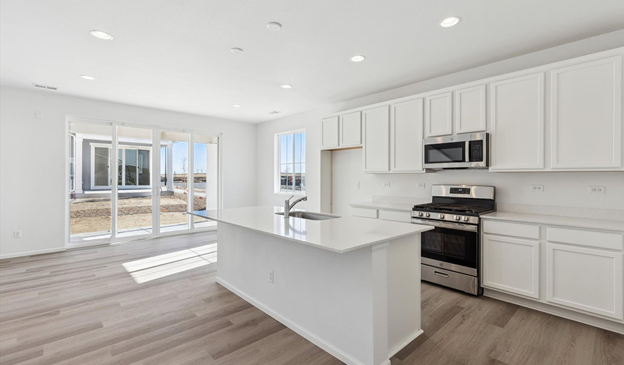 Kitchen of the CoralDuo floor plan