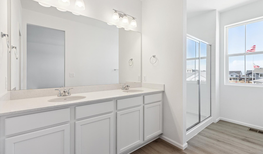 Bathroom of the CoralDuo floor plan