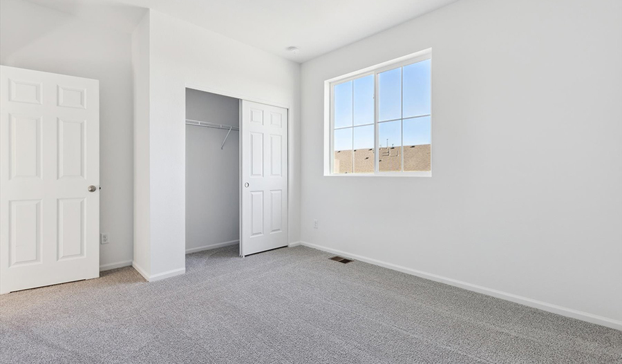Bedroom of the CoralDuo floor plan