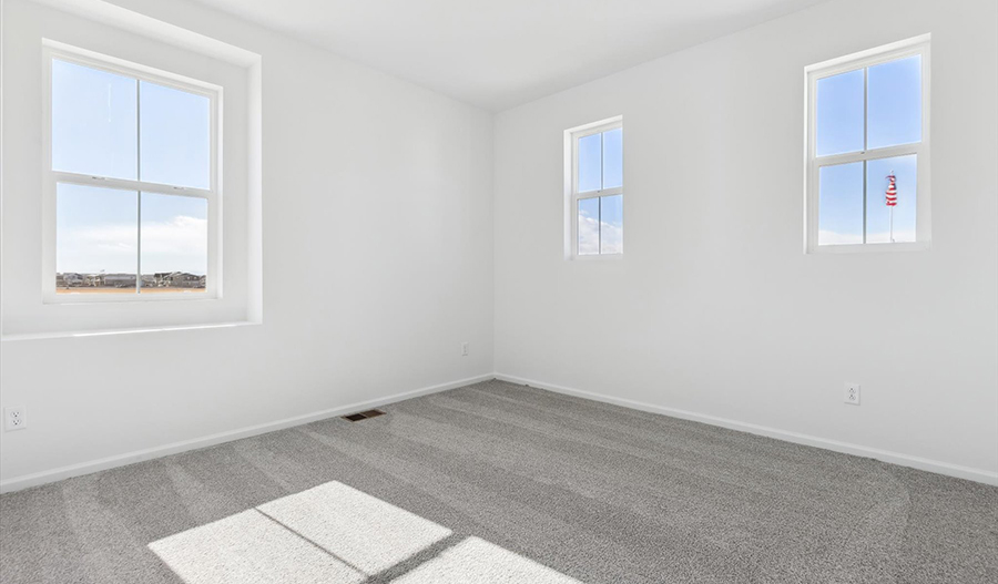 Bedroom of the CoralDuo floor plan