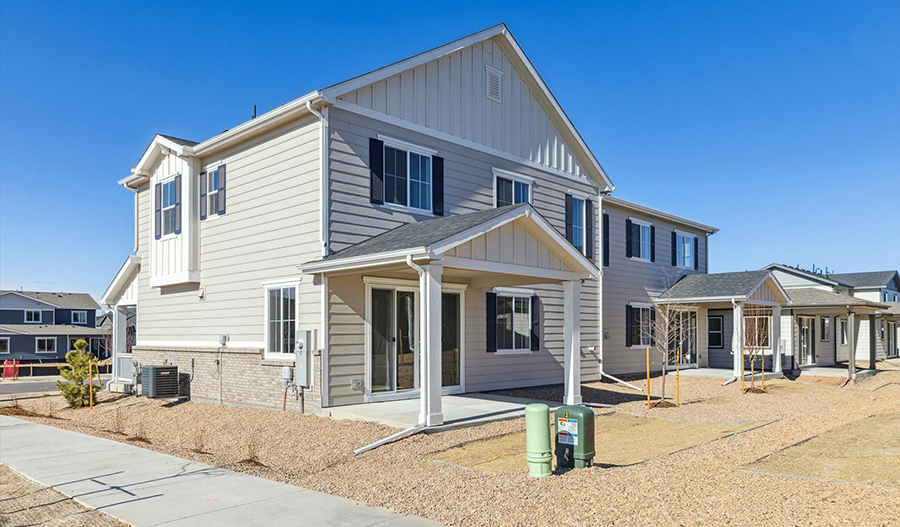 Rear Exterior of the CoralDuo floor plan