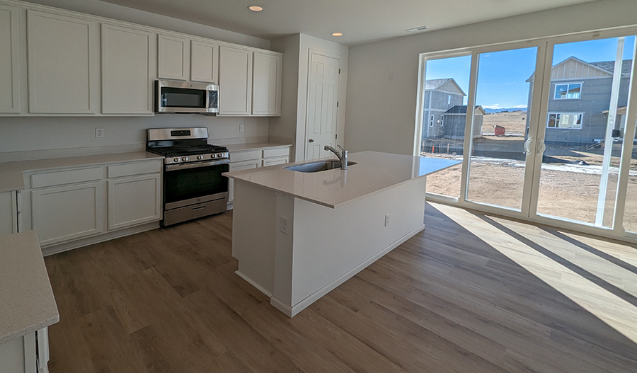 Kitchen of the Tourmaline floor plan