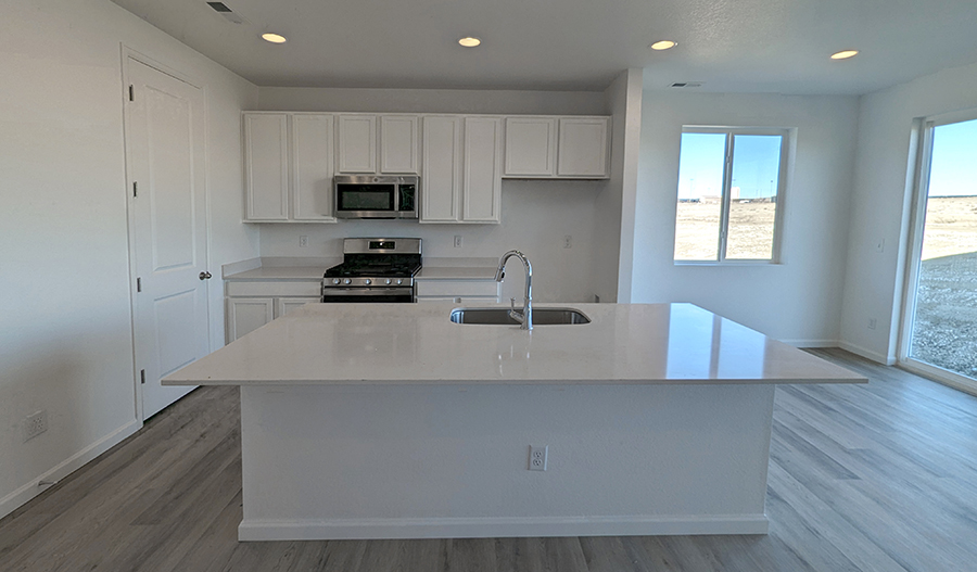 Kitchen of the Coral floor plan