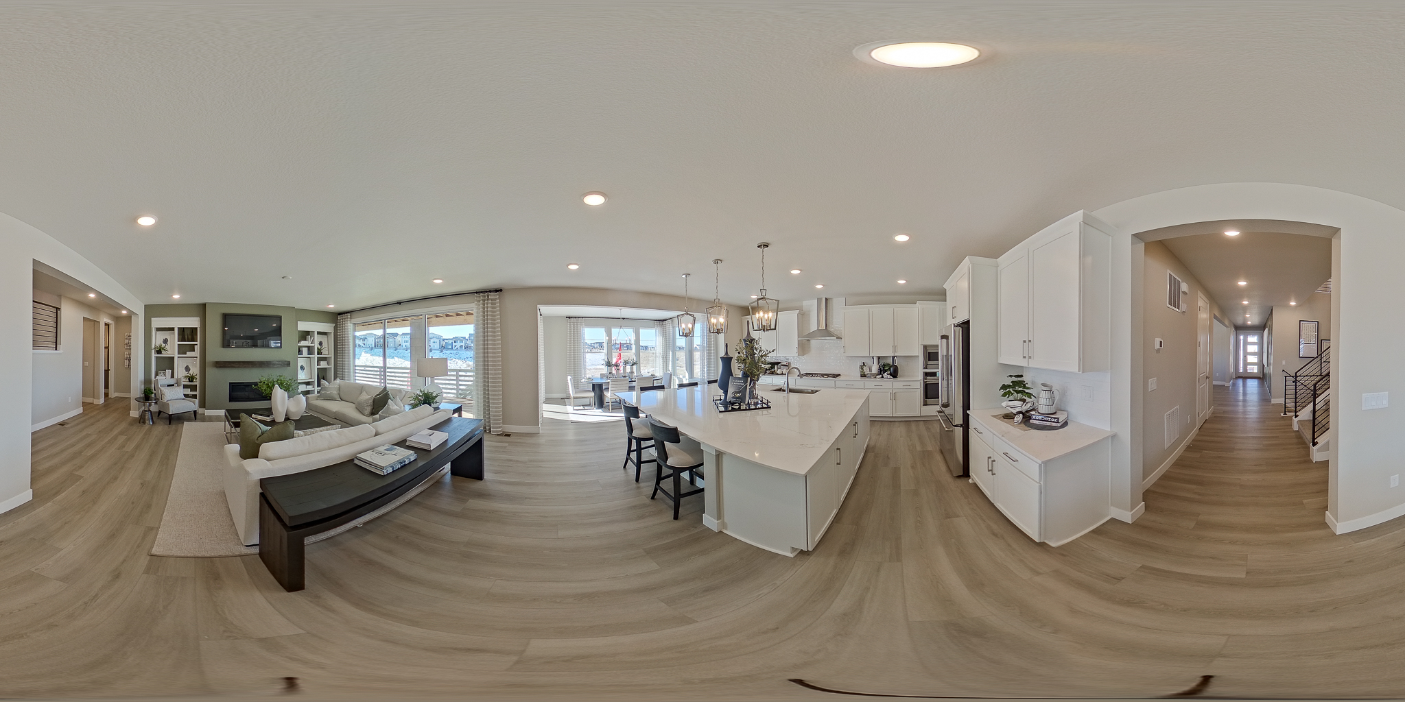 Kitchen and Dining Room 360 VT JPG of the PeakviewAtAscentVillage floor plan