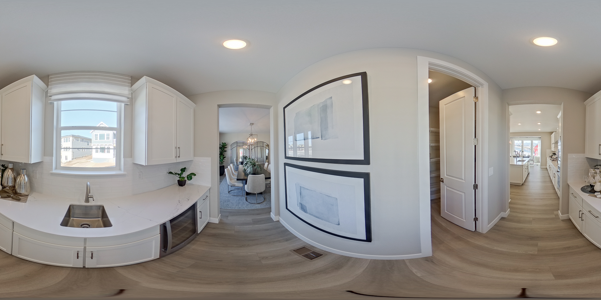 Kitchen 360 VT JPG of the PeakviewAtAscentVillage floor plan