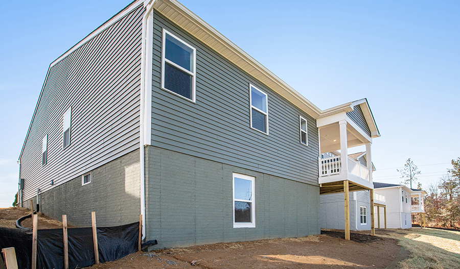 Rear Exterior of the Alexandrite floor plan