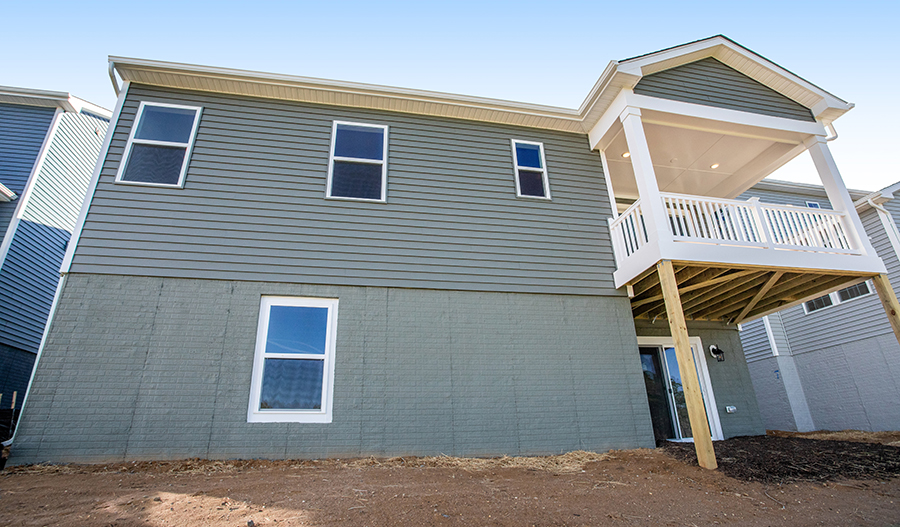 Rear Exterior of the Alexandrite floor plan