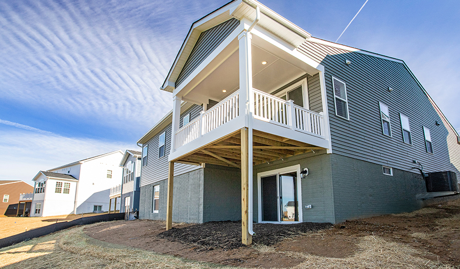 Rear Exterior of the Alexandrite floor plan
