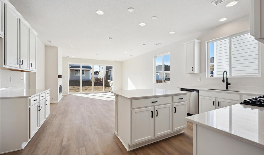 Kitchen of the Peridot floor plan