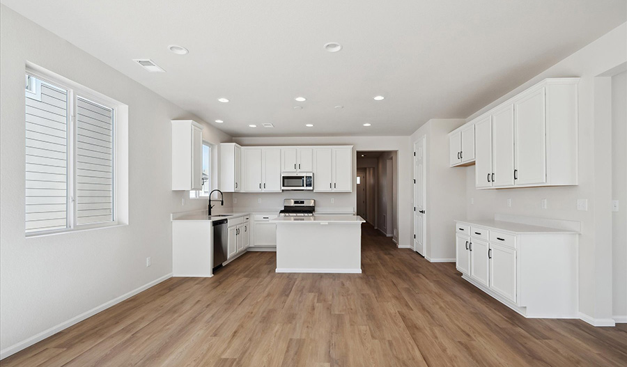 Dining Area of the Peridot floor plan