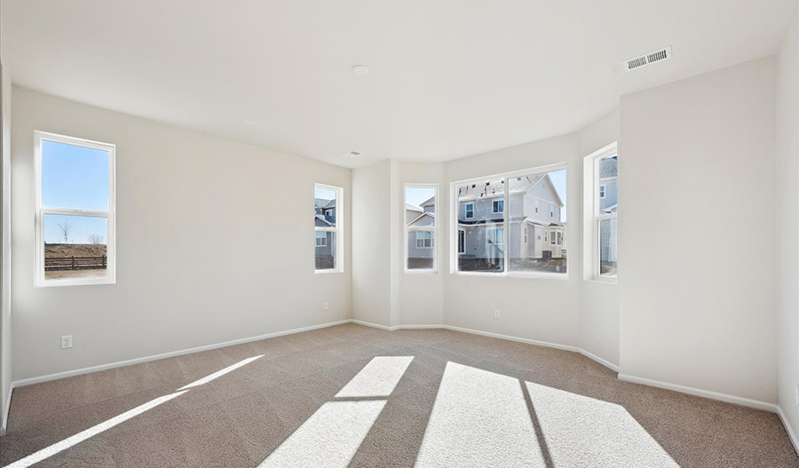 Bedroom of the Peridot floor plan