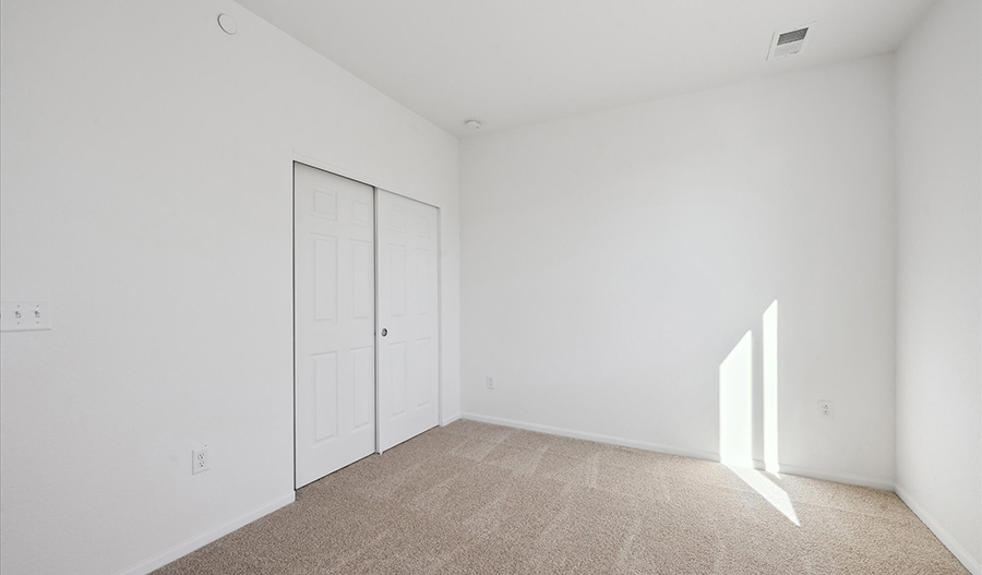 Bedroom of the Chicago floor plan