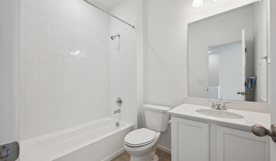 Bathroom of the Chicago floor plan