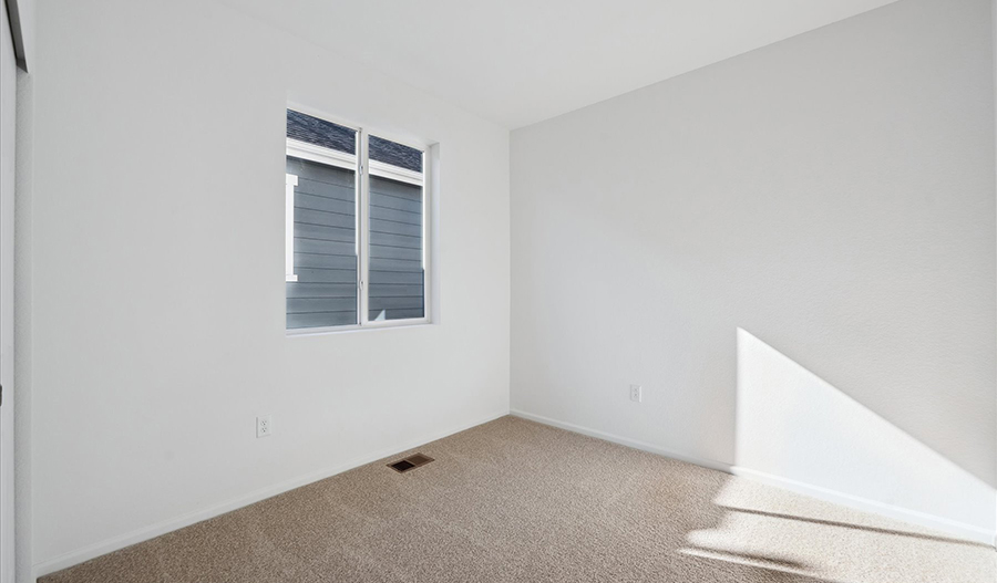 Bedroom of the Chicago floor plan