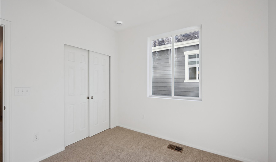 Bedroom of the Chicago floor plan