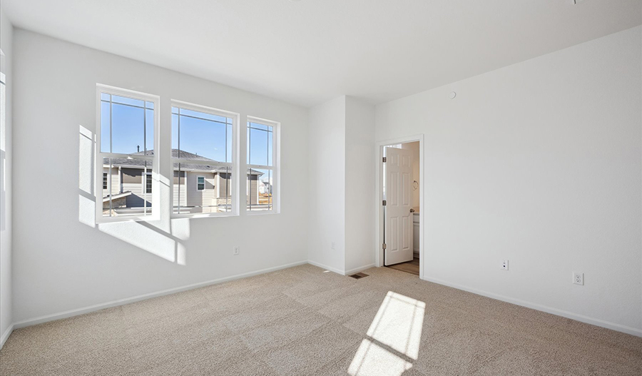 Bedroom of the Chicago floor plan