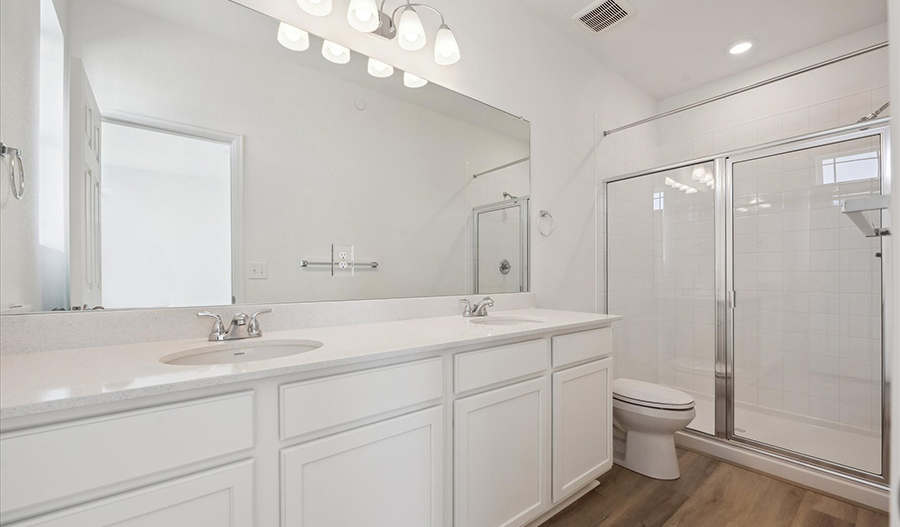 Bathroom of the Chicago floor plan