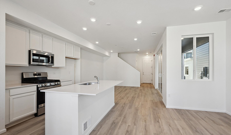 Kitchen of the Chicago floor plan