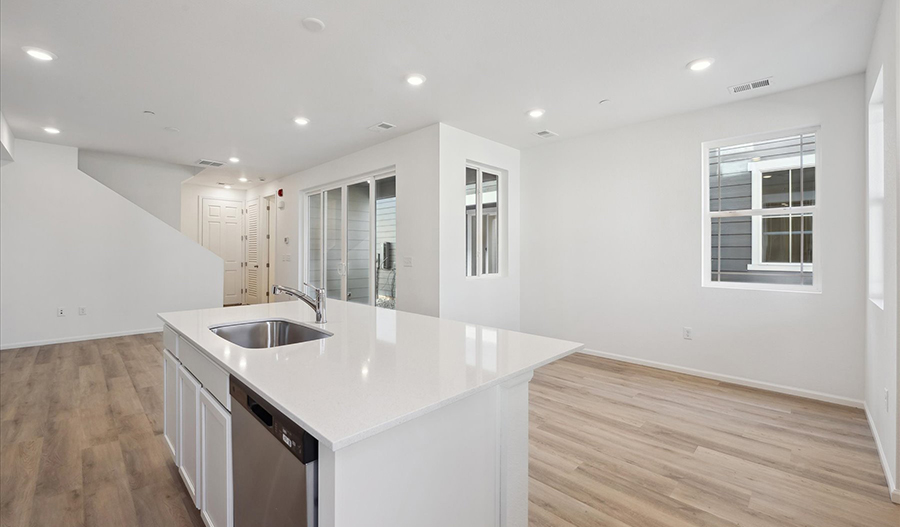 Kitchen of the Chicago floor plan