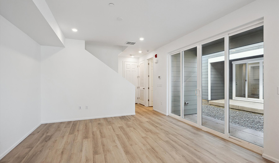 Great Room of the Chicago floor plan