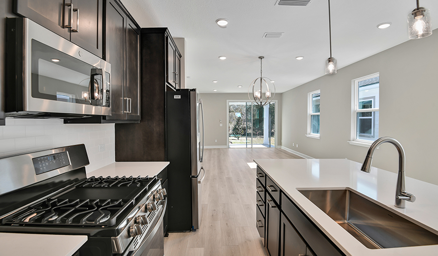 Kitchen of the Beech floor plan
