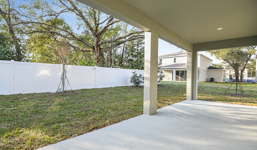 Rear Exterior of the Ammolite floor plan