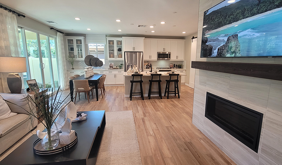 Great Room of the Citrine floor plan