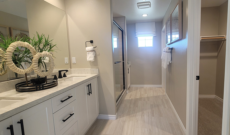Bathroom of the Citrine floor plan