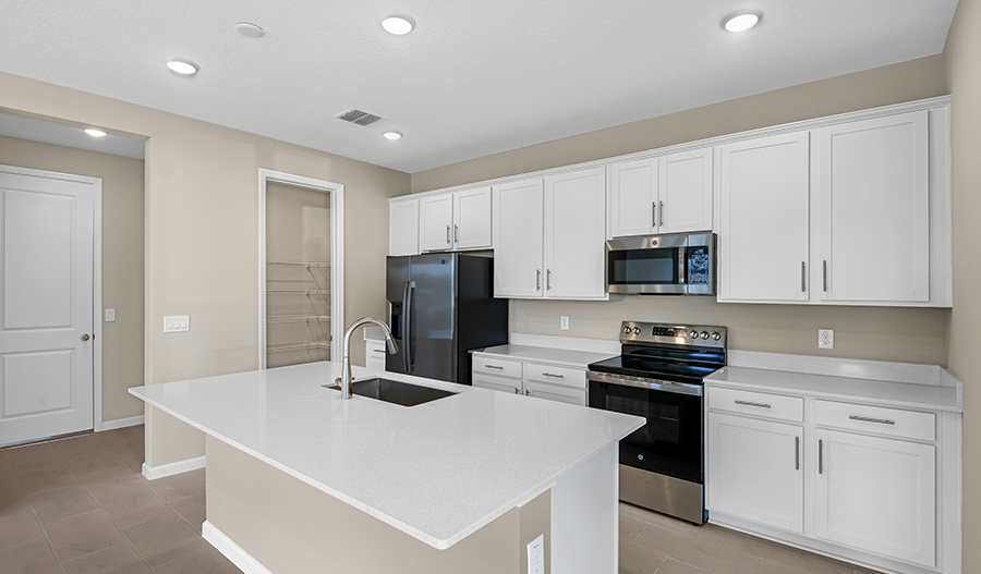 Kitchen of the Lapis floor plan