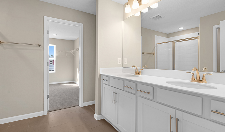 Bathroom of the Lapis floor plan