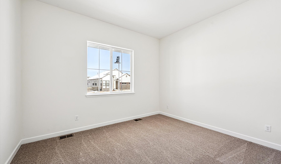 Bedroom of the Powell floor plan