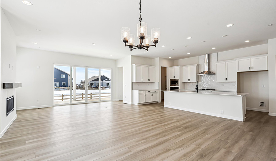 Dining Area of the Powell floor plan