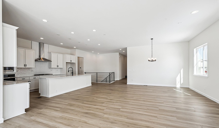 Great Room of the Powell floor plan