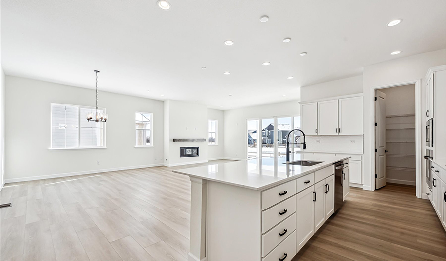 Kitchen of the Powell floor plan