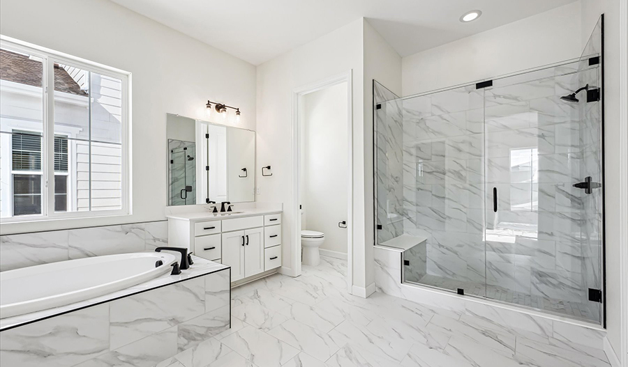 Bathroom of the Powell floor plan