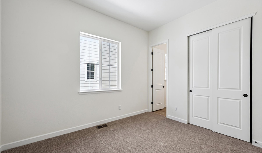 Bedroom of the Powell floor plan