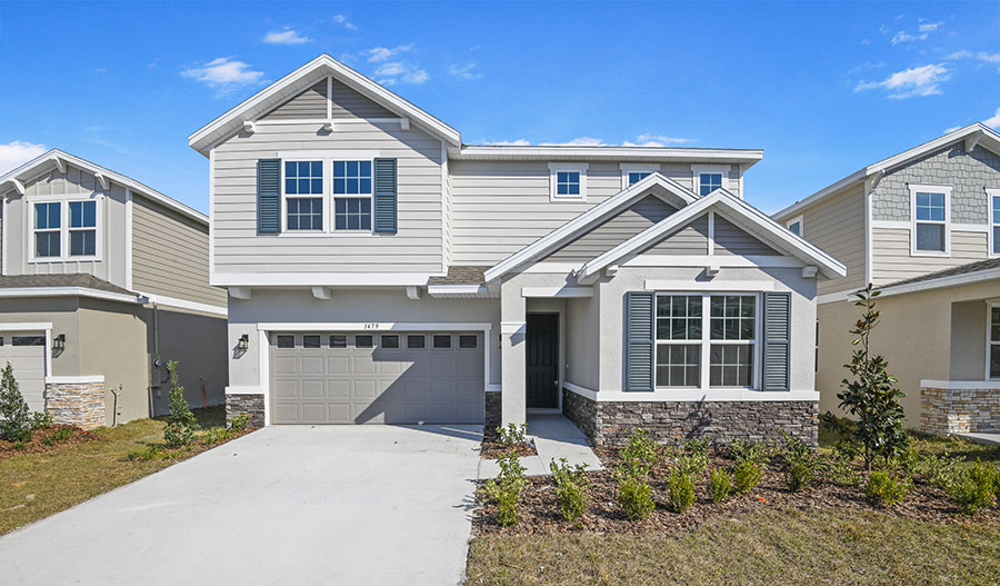 Exterior of the Moonstone floor plan