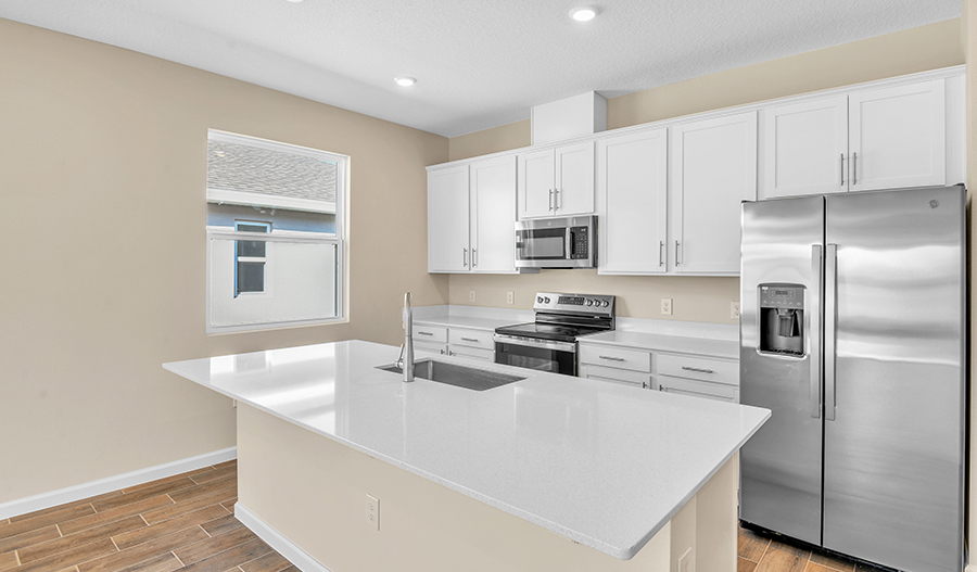 Kitchen of the Rosemary floor plan