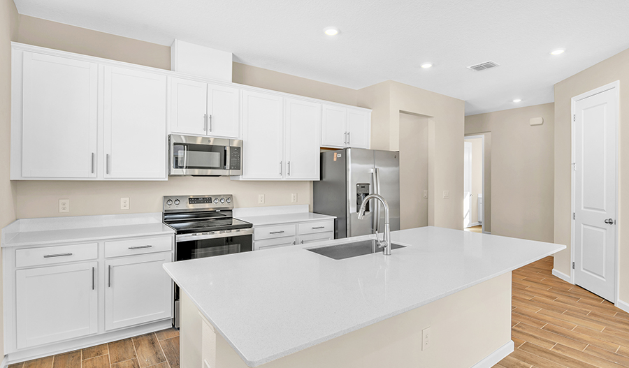 Kitchen of the Rosemary floor plan