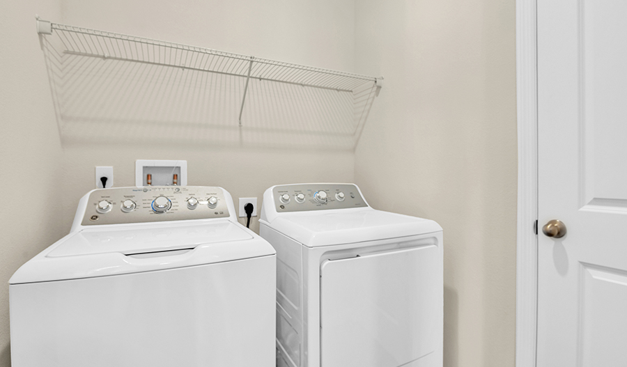 Laundry Room of the Rosemary floor plan