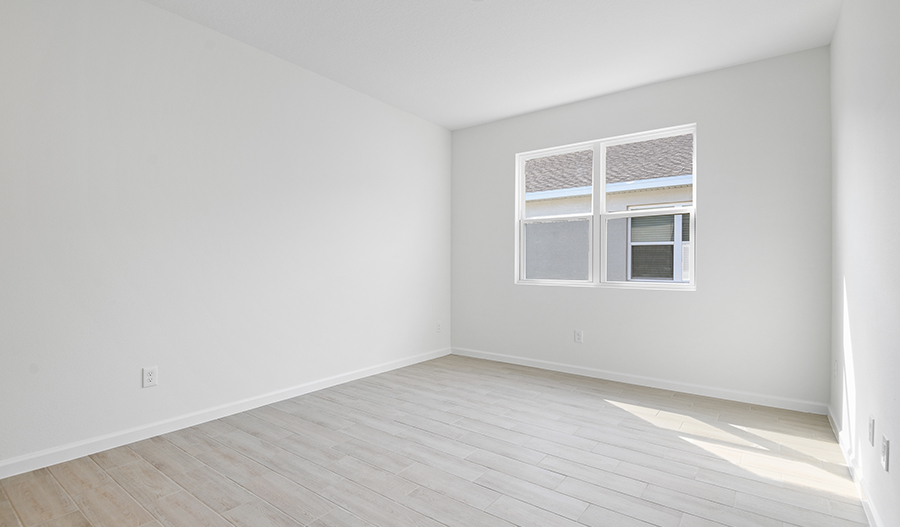 Bedroom of the Copper floor plan