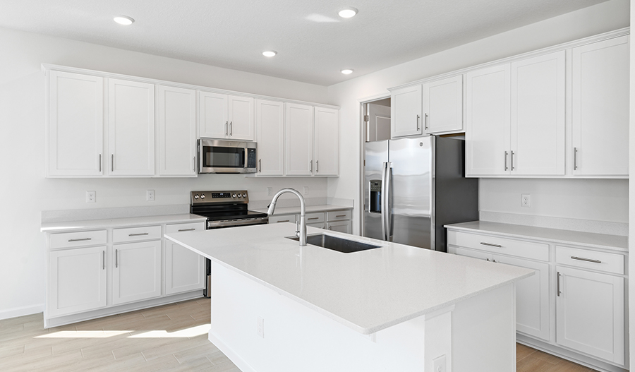 Kitchen of the Copper floor plan